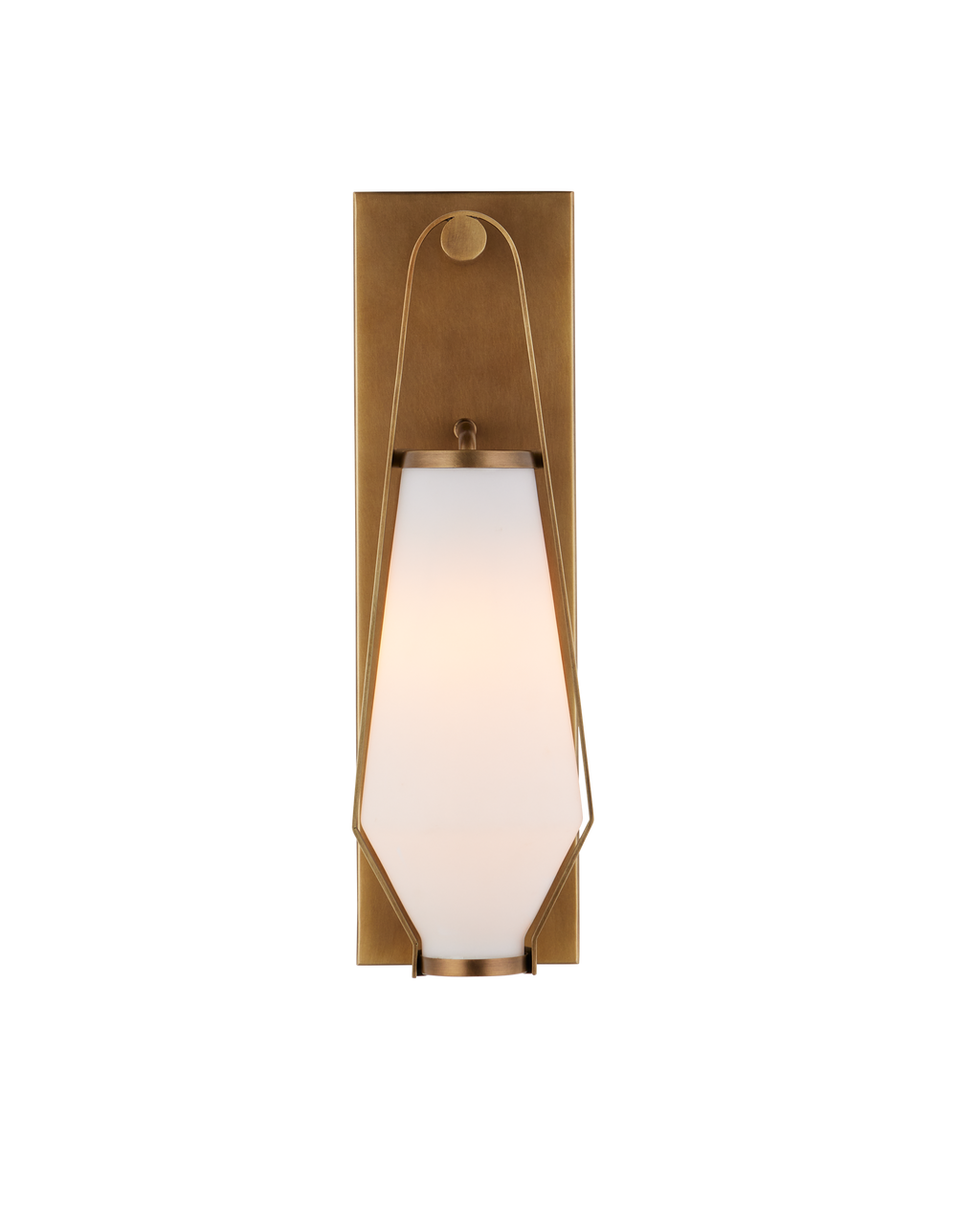 Currey & Co. Brompton Brass Bath Wall Sconce 5800-0050