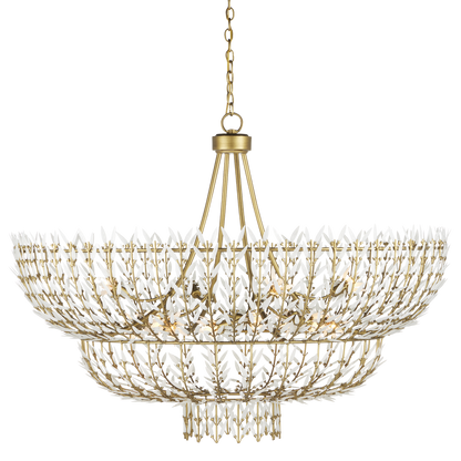 Currey & Co. Magnum Opus 56" Large 12-Light Chandelier 9000-1119