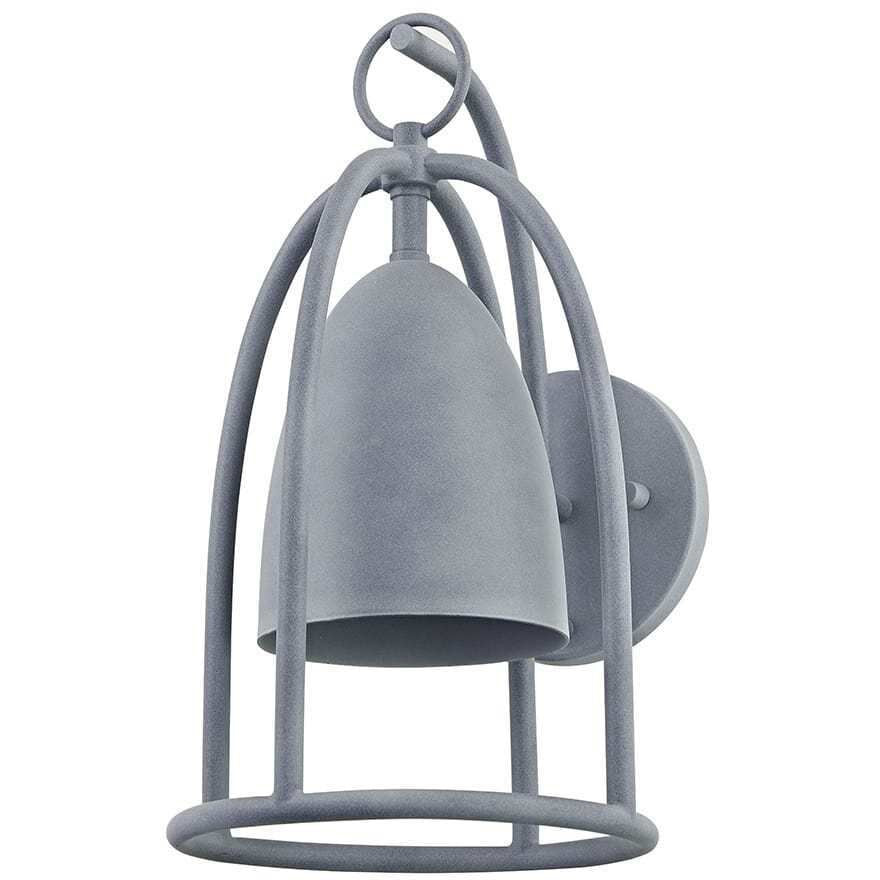 Troy Lighting 1 Light Wisteria Wall Sconce in Weathered Zinc B1101-WZN