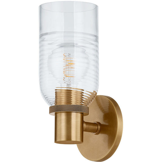 Troy Lighting 1 Light Redding Wall Sconce in Patina Brass B1112-PBR