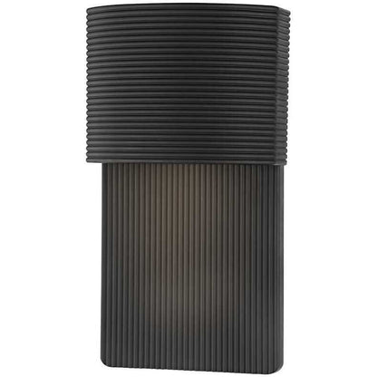 Troy Lighting 1 Light Tempe Wall Sconce in Soft Black B1212-SBK