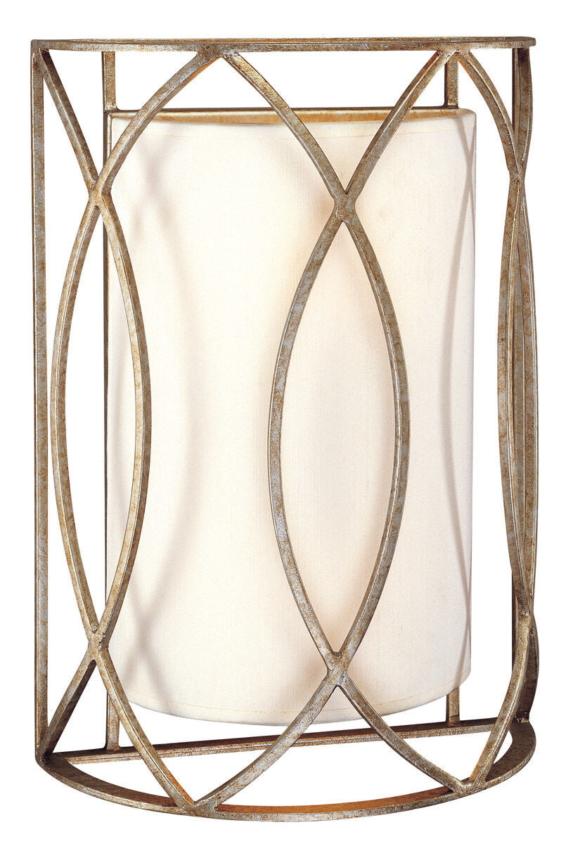 Troy Lighting 2 Light Sausalito Wall Sconce in Silver Gold B1289-SG