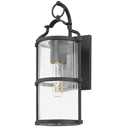 Troy Lighting 1 Light Burbank Wall Sconce in Textured Black B1311-TBK