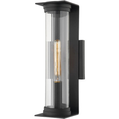 Troy Lighting 1 Light Presley Wall Sconce in Textured Black B1322-TBK