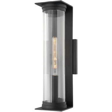 Troy Lighting 1 Light Presley Wall Sconce in Textured Black B1323-TBK