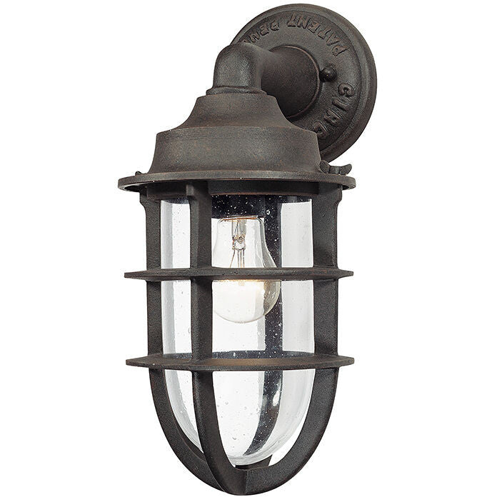 Troy Lighting 1 Light Wilmington Wall Sconce in Heritage Bronze B1866-HBZ