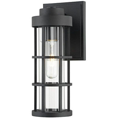 Troy Lighting 1 Light Mesa Wall Sconce in Textured Black B2041-TBK