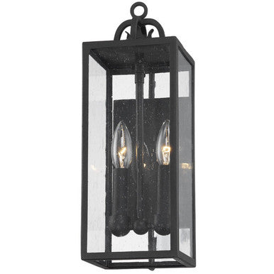 Troy Lighting 2 Light Caiden Wall Sconce in Forged Iron B2061-FOR