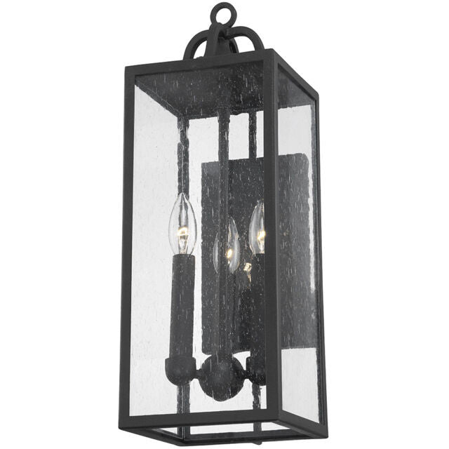 Troy Lighting 3 Light Caiden Wall Sconce in Forged Iron B2062-FOR