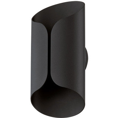 Troy Lighting 1 Light Cole Exterior Wall Sconce in Textured Black B2213-TBK