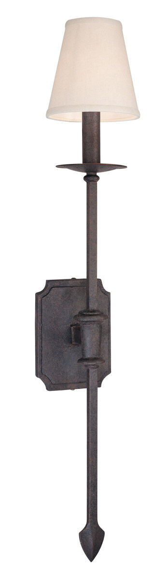 Troy Lighting 1 Light La Brea Wall Sconce in Textured Iron B2481-TRN