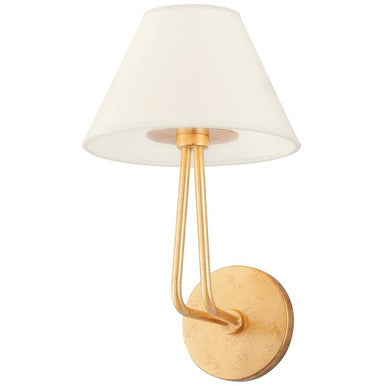 Troy Lighting 1 Light Ozias Wall Sconce in Vintage Gold Leaf B2502-VGL