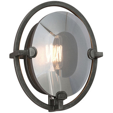 Troy Lighting 1 Light Prism Wall Sconce in Graphite B2821-GRA