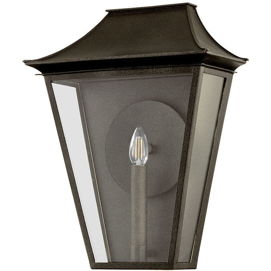 Troy Lighting 1 Light Tehama Exterior Wall Sconce in French Iron B2917-FRN