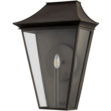 Troy Lighting 1 Light Tehama Exterior Wall Sconce in French Iron B2921-FRN