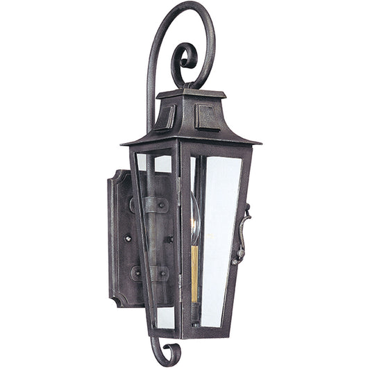 Troy Lighting 1 Light Parisian Square Wall Sconce in Aged Pewter B2961-APW