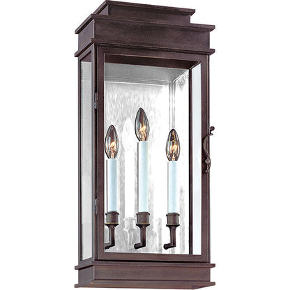 Troy Lighting 3 Light Vintage Wall Sconce in Vintage Bronze B2973-VBZ