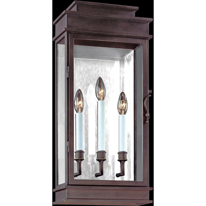 Troy Lighting 3 Light Vintage Wall Sconce in Vintage Bronze B2973-VBZ