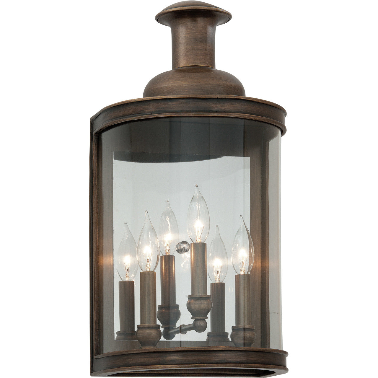 Troy Lighting 3 Light Pullman Wall Sconce in English Bronze B3193