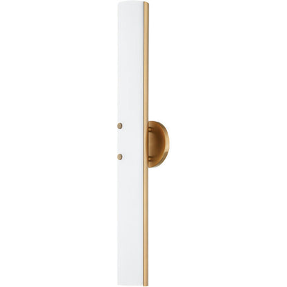 Troy Lighting 1 Light Titus Wall Sconce in Patina Brass B3225-PBR