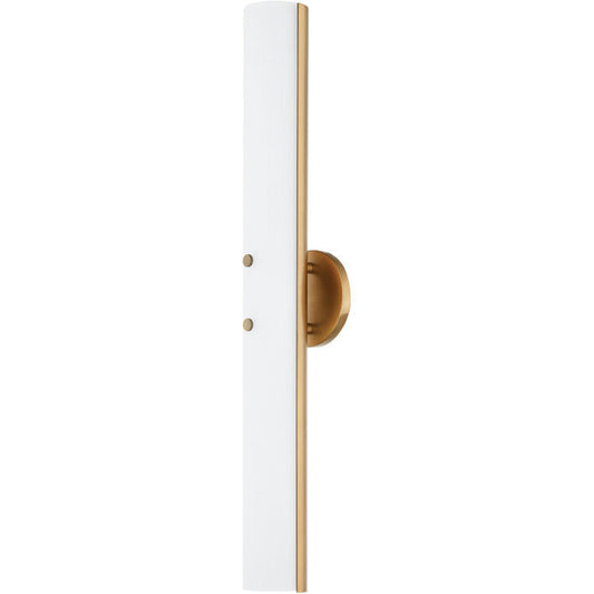 Troy Lighting 1 Light Titus Wall Sconce in Patina Brass B3225-PBR