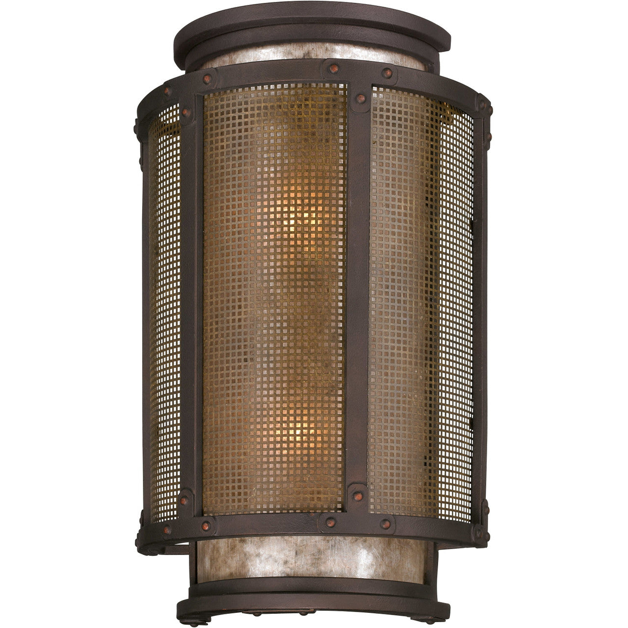 Troy Lighting 2 Light Copper Mountain Wall Sconce in Bronze B3273-BRZ/SFB