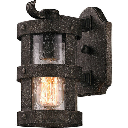 Troy Lighting 1 Light Barbosa Wall Sconce in Aged Pewter B3311-APW