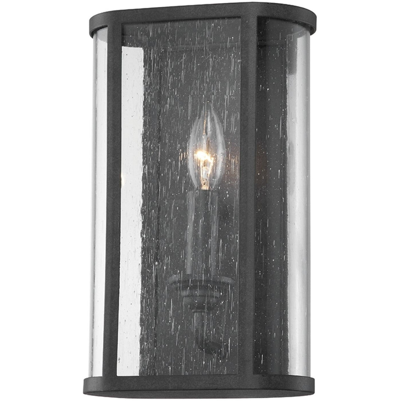 Troy Lighting 1 Light Chace Wall Sconce in Forged Iron B3401-FRN