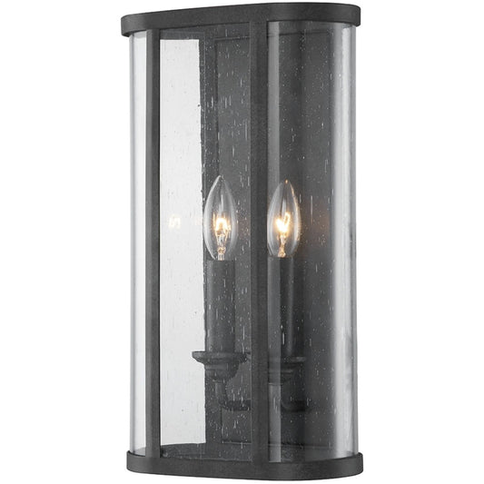 Troy Lighting 2 Light Chace Wall Sconce in Forged Iron B3402-FRN