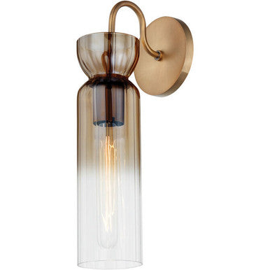 Troy Lighting 1 Light Julian Wall Sconce in Patina Brass B3615-PBR