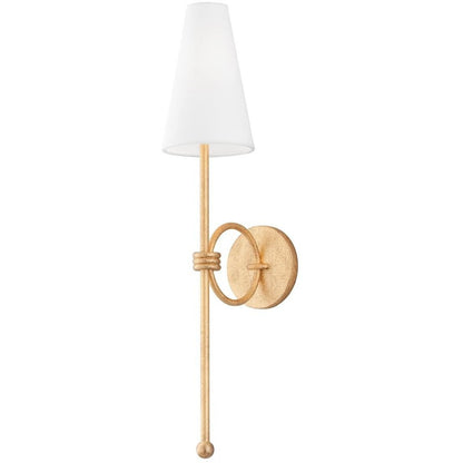 Troy Lighting 1 Light Magnus Wall Sconce in Vintage Gold Leaf B3691-VGL