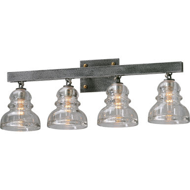 Troy Lighting 4 Light Menlo Park Bath And Vanity in Old Silver B3954-OS