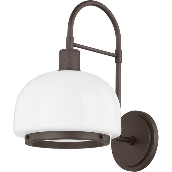 Troy Lighting 1 Light Bradbury Wall Sconce in Bronze B4115-BRZ