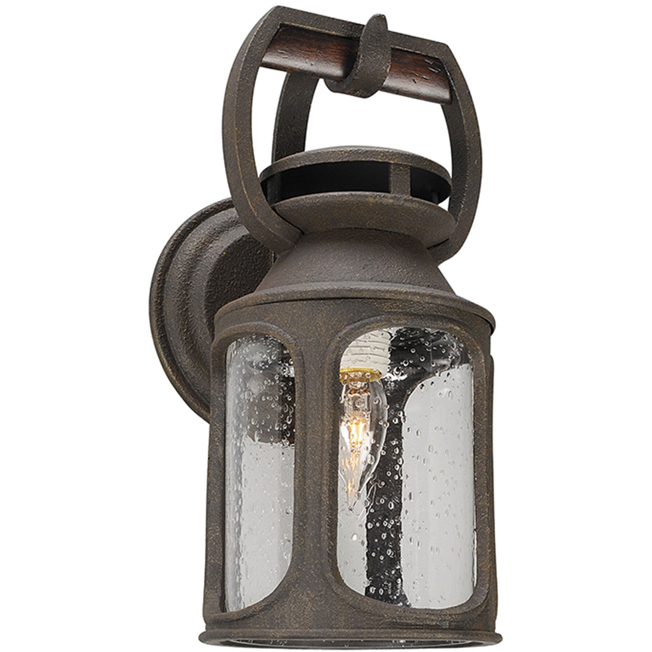 Troy Lighting 1 Light Old Trail Wall Sconce in Heritage Bronze B4511-HBZ