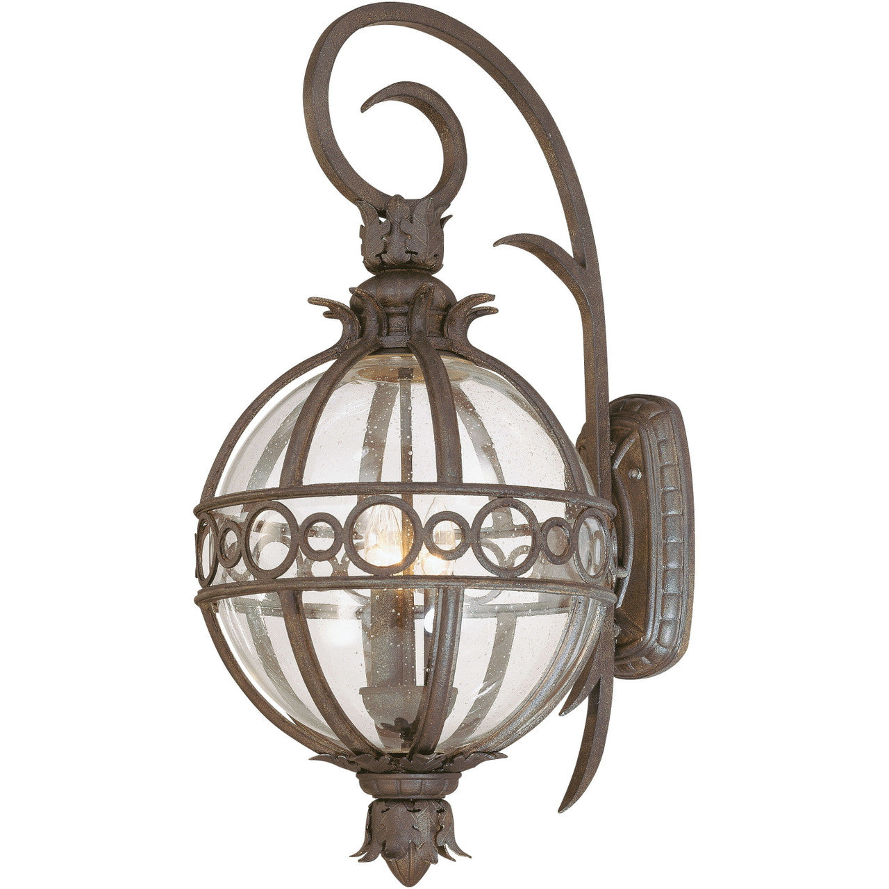 Troy Lighting 3 Light Campanile Wall Sconce in Campanile Bronze B5003CB