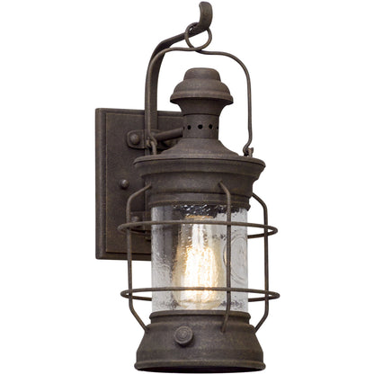 Troy Lighting 1 Light Atkins Wall Sconce in Heritage Bronze B5051-HBZ