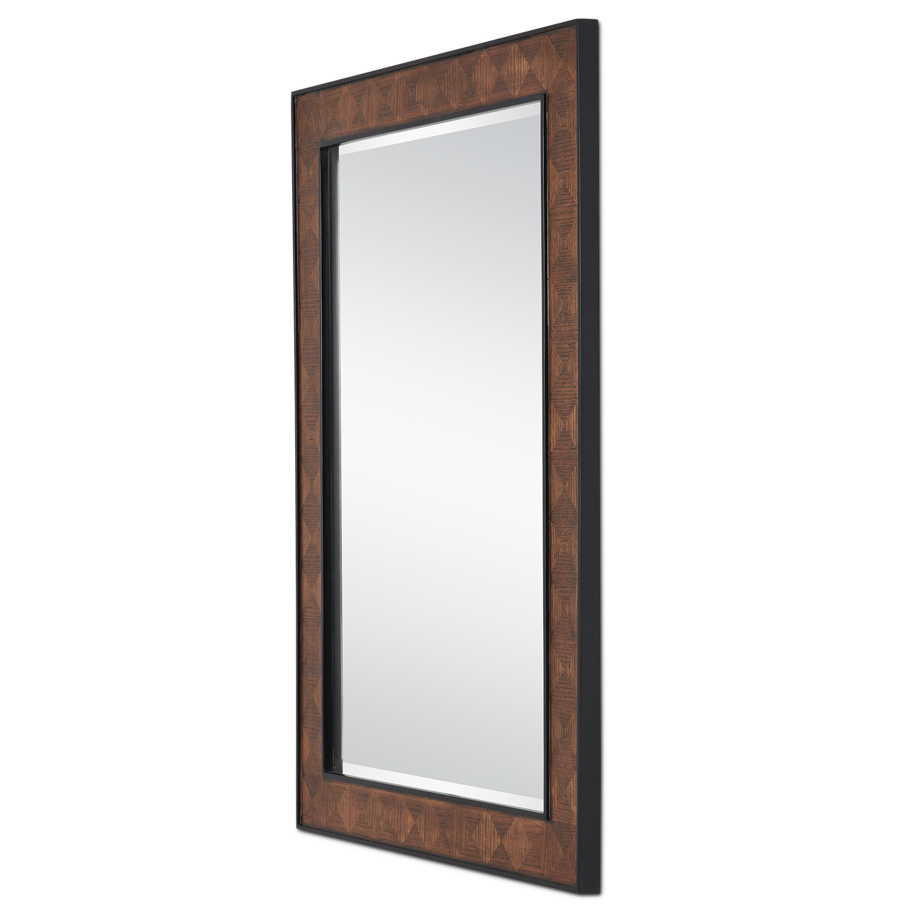 Currey & Co. 30" Dorian Rectangular Wall Mirror 1000-0143