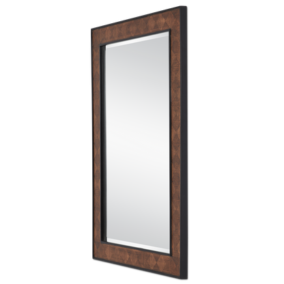 Currey & Co. 30" Dorian Rectangular Wall Mirror 1000-0143