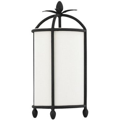 Troy Lighting 2 Light Brooks Wall Sconce in Black Iron B5711-BI