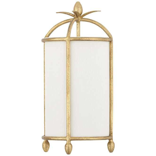 Troy Lighting 2 Light Brooks Wall Sconce in Vintage Gold Leaf B5711-VGL