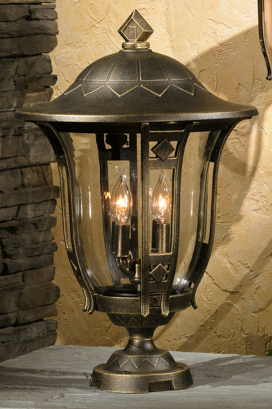 Hanover Lantern B57660 Palermo Large Pier Mount Lantern