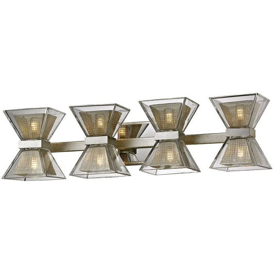 Troy Lighting 8 Light Expression Bath And Vanity in Silver Leaf B5814