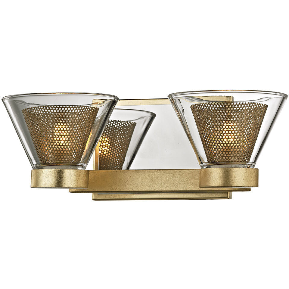 Troy Lighting 2 Light Wink Bath And Vanity in Gold Leaf B5822