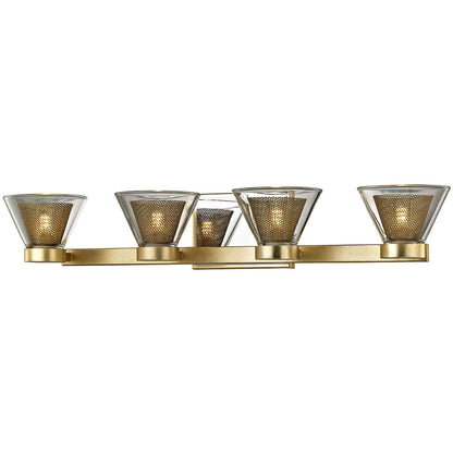 Troy Lighting 4 Light Wink Bath And Vanity in Gold Leaf B5824