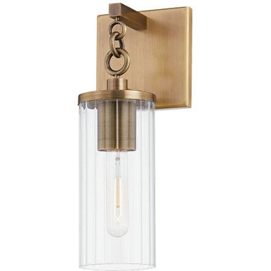 Troy Lighting 1 Light Yucca Wall Sconce in Patina Brass B6121-PBR