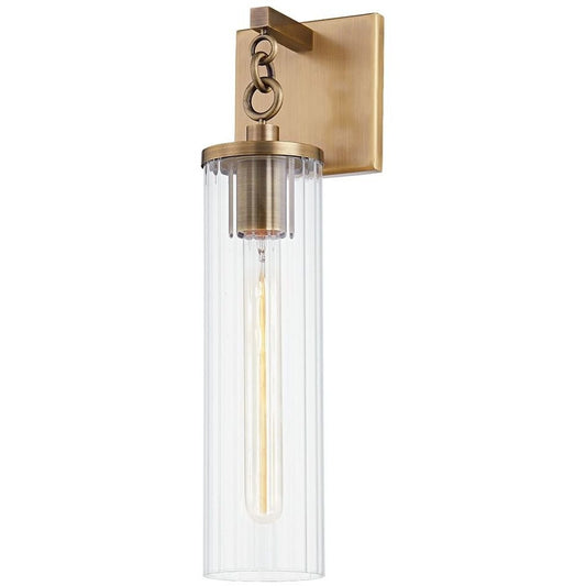 Troy Lighting 1 Light Yucca Wall Sconce in Patina Brass B6122-PBR