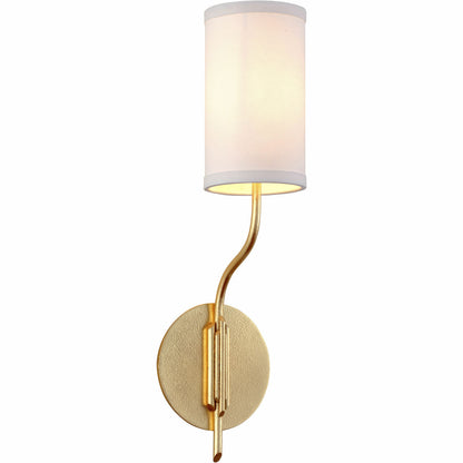 Troy Lighting 1 Light Juniper Wall Sconce in Textured Gold Leaf B6161