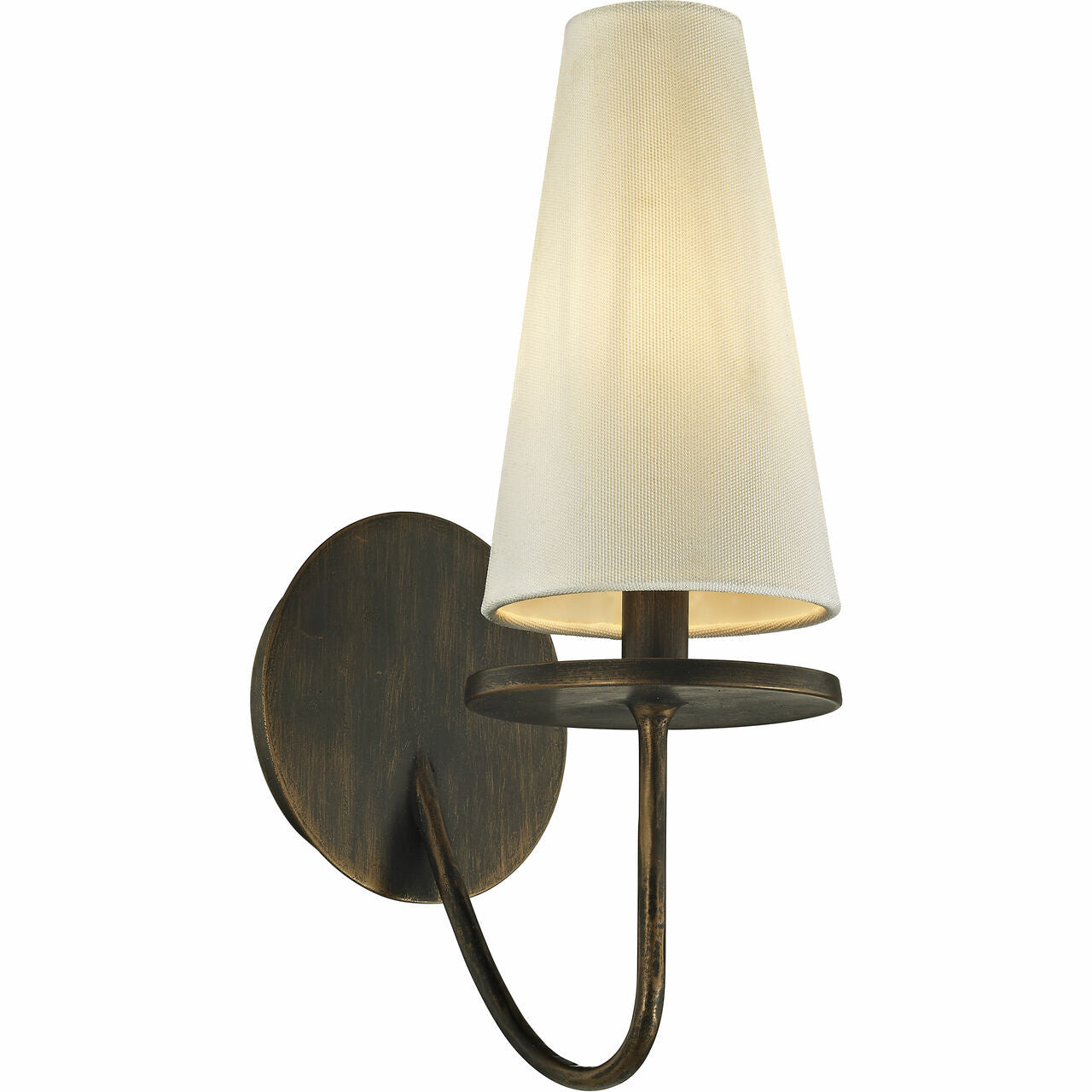 Troy Lighting 1 Light Marcel Wall Sconce in Textured Bronze B6291-TBZ