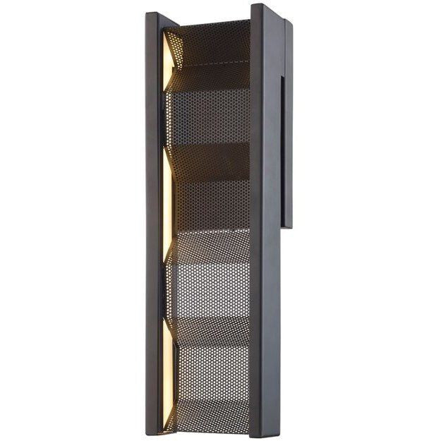 Troy Lighting 1 Light Fuze Wall Sconce in Modern Bronze B6861