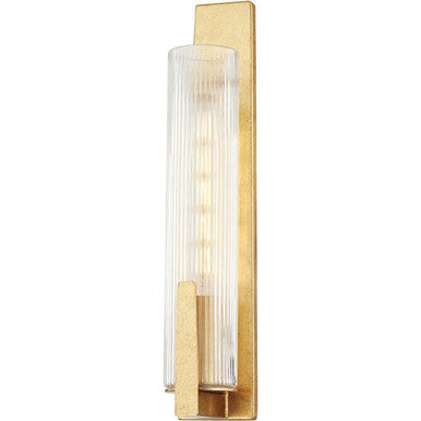 Troy Lighting 1 Light Malakai Wall Sconce in Vintage Gold Leaf B6918-VGL